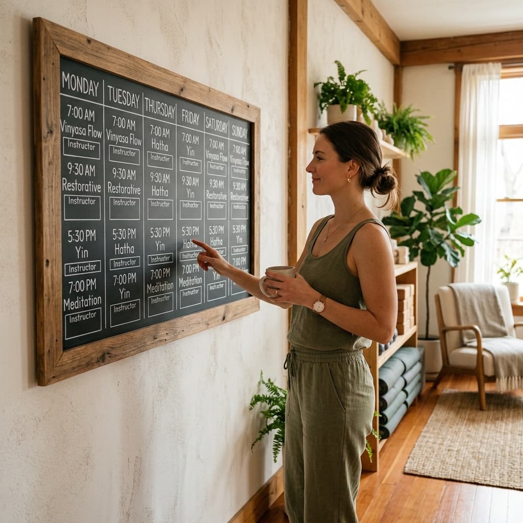 Yoga Class Schedule: How to Build a Profitable Timetable